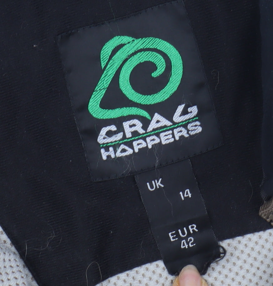 Craghoppers Women's Beige Fleece Jacket Size 14