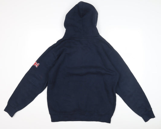 Oxford University Men's Blue S Pullover Hoodie