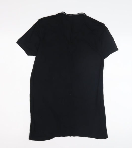 Calvin Klein Women's Black Slim Fit T-Shirt, Small