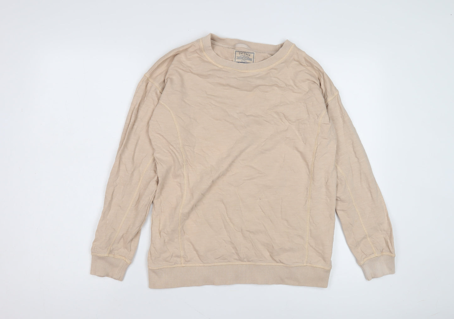FatFace Women's Beige Pullover Sweatshirt, Size S