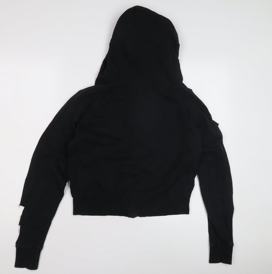 Firetrap Women's Black Full Zip Hoodie Size 8