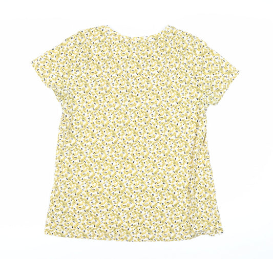 FatFace Women's Multicoloured Floral T-Shirt Size 8