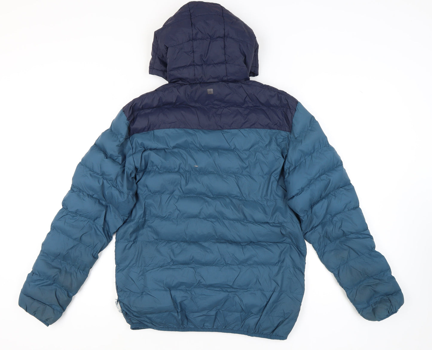 Mountain Warehouse Men's Blue Hooded Puffer Jacket M