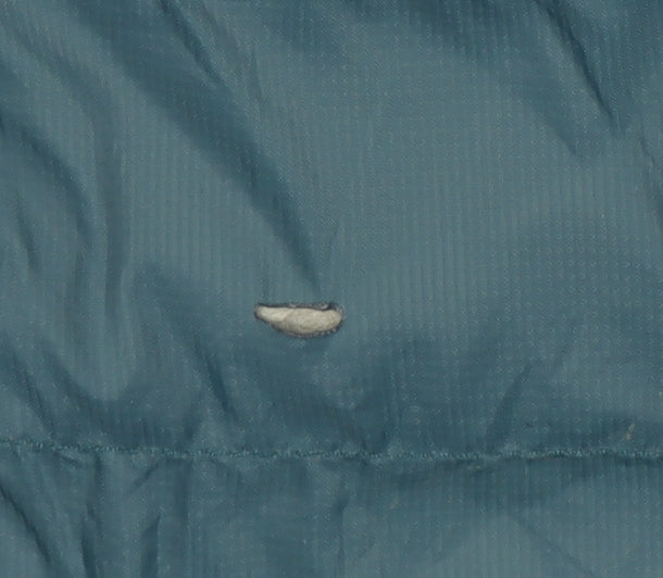 Mountain Warehouse Men's Blue Hooded Puffer Jacket M