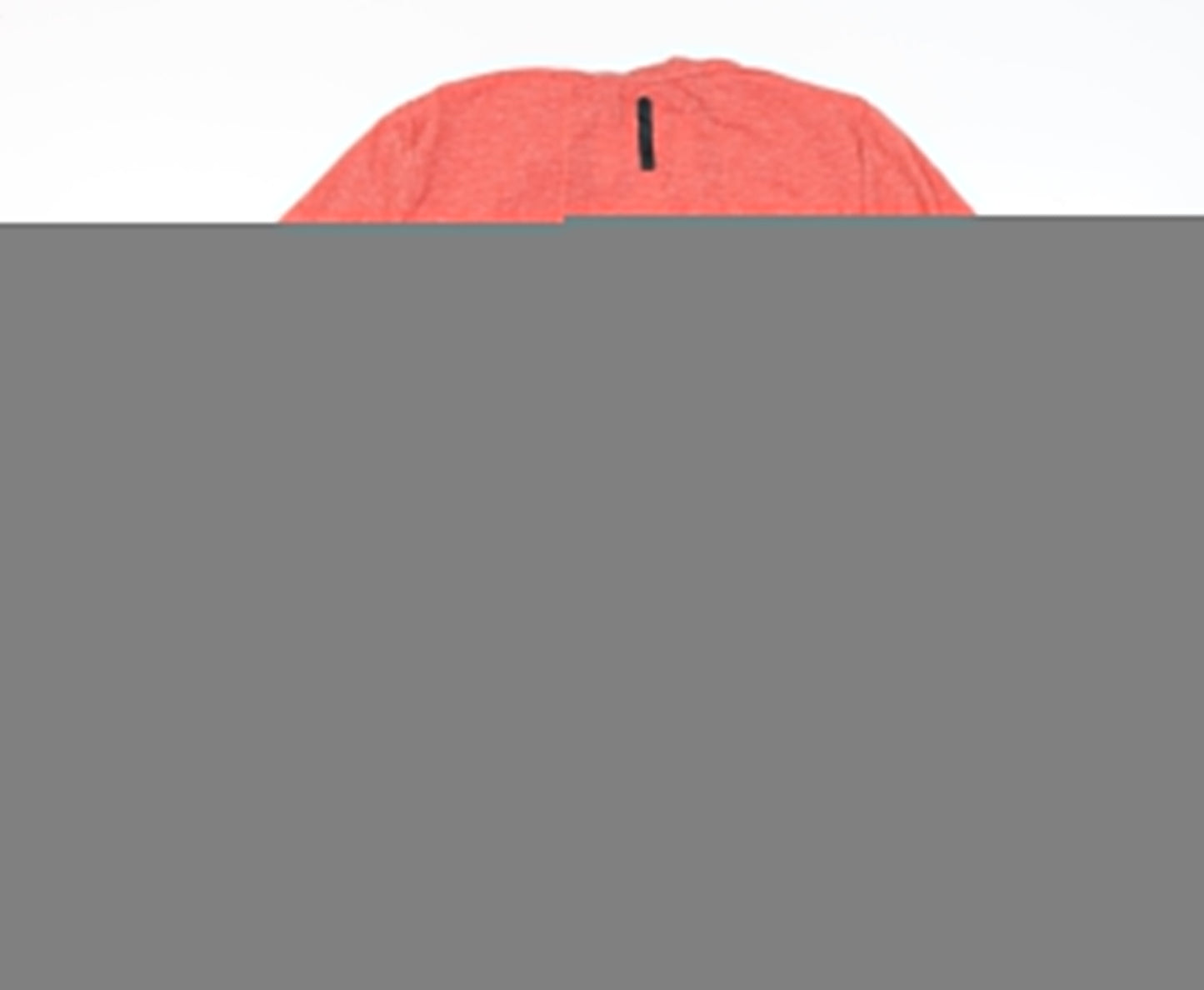 Under Armour Men's Orange T-Shirt L Gym Training