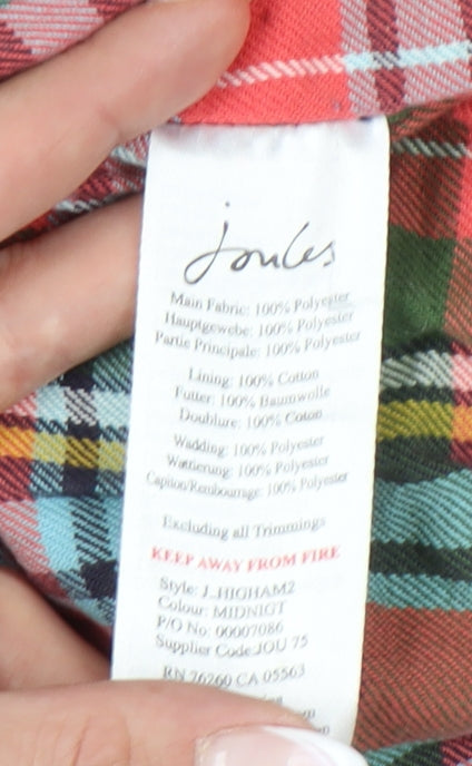 Joules Women's Blue Puffer Waistcoat Size 14