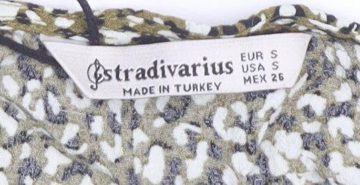 Stradivarius Women's Multicoloured Blouse, Size S