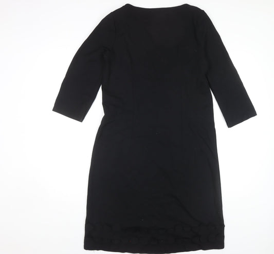 Boden Women's Black Sheath Dress Size 14