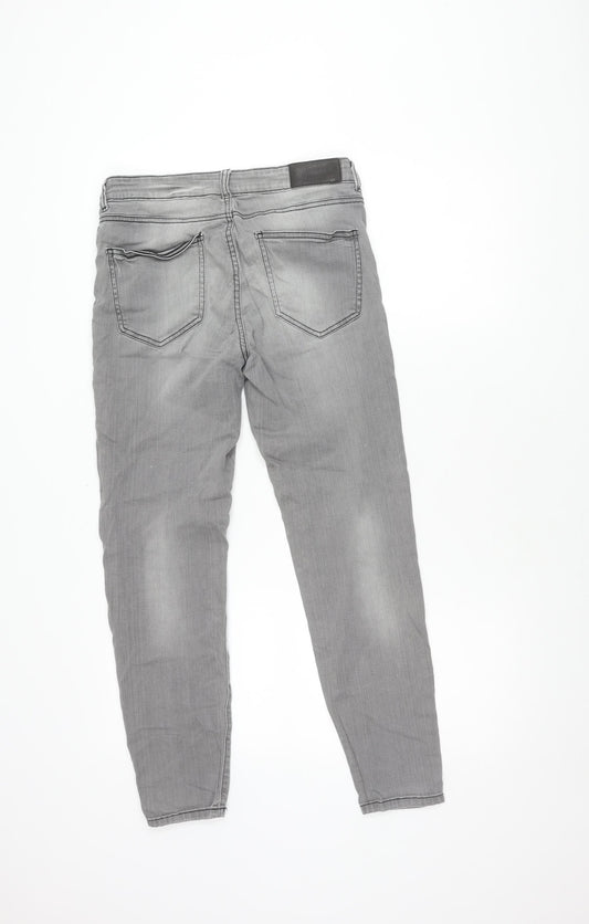 Noisy May Men's Grey Slim Straight Jeans Size 32
