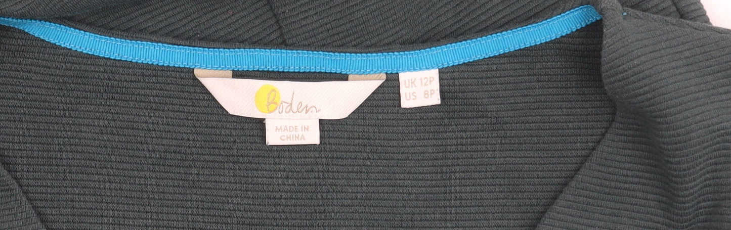 Boden Women's Green Sheath Dress, UK 12, Knee Length