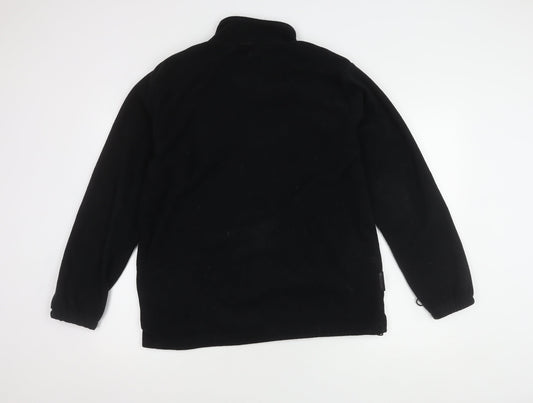 Mountain Warehouse Men's Black Fleece Jacket, M