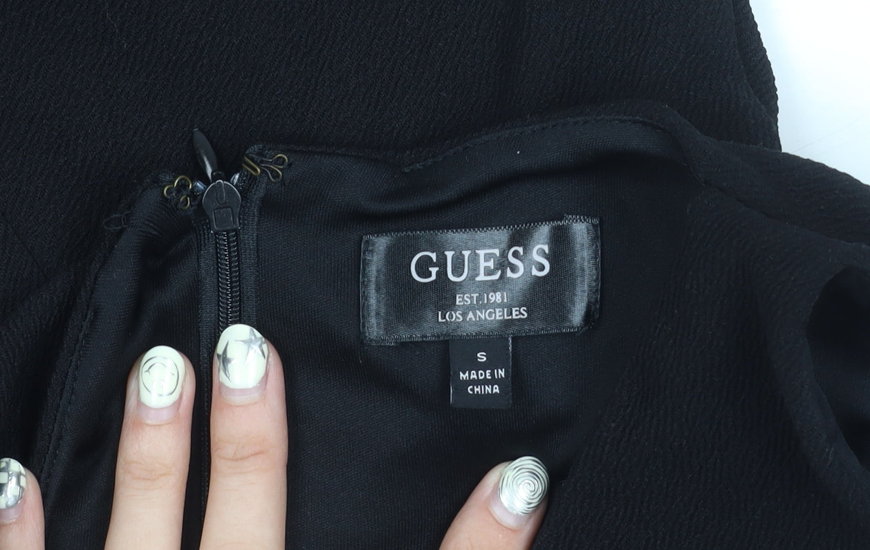 Additional view of Guess Black Sleeveless Bodycon Dress - Women's S