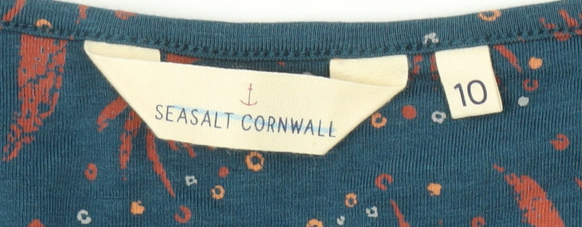 Seasalt Cornwall Women's Multicoloured Floral Tunic Size 10