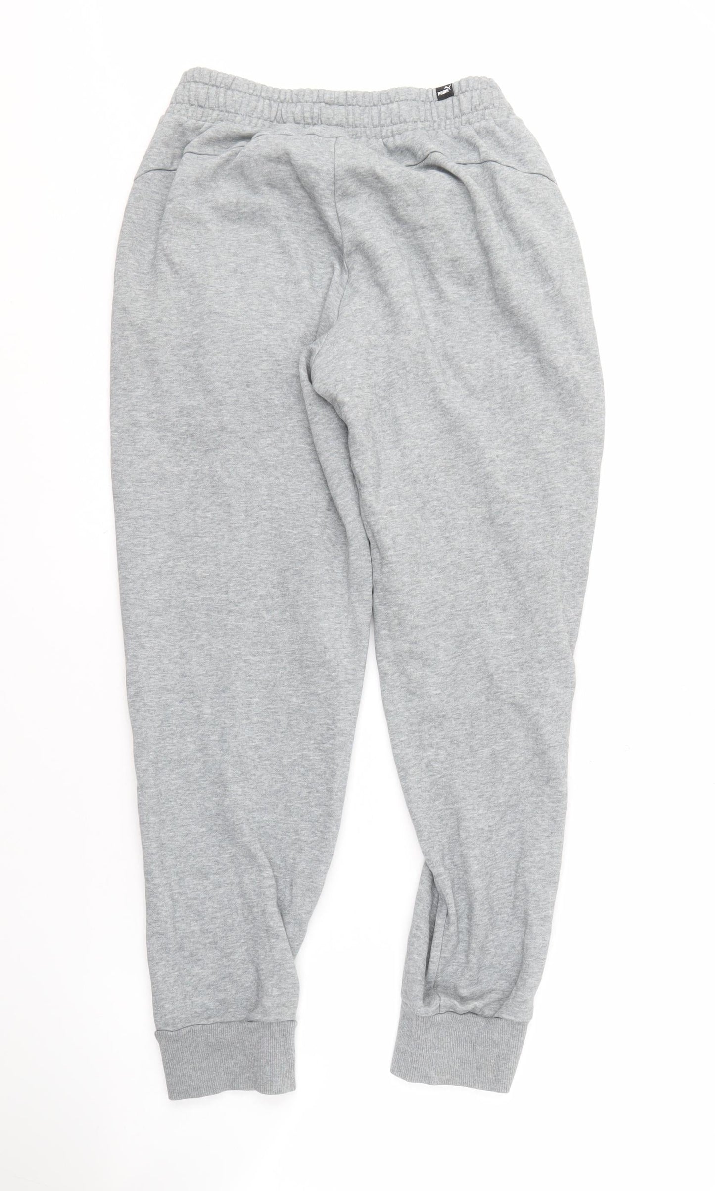 Puma Men's Grey Jogger Trousers Size M