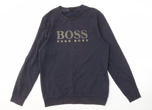 Hugo Boss Men's Black Pullover Sweatshirt M