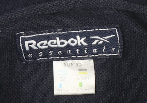 Reebok Women's Black Shirt Dress Size 10