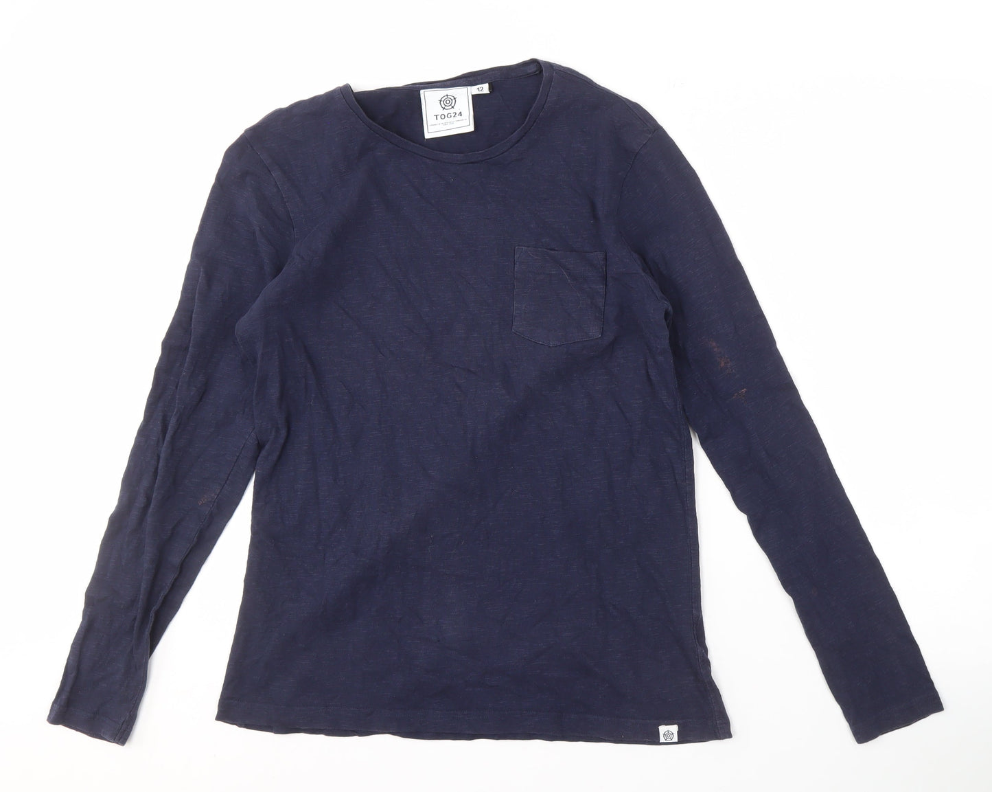 TOG24 Women's Blue Long Sleeve T-Shirt Size 12