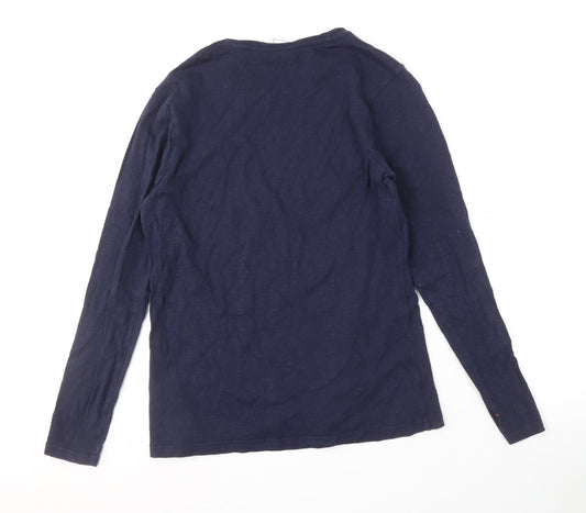Womens UK Size 12 TOG24 Blue Cotton T-Shirt