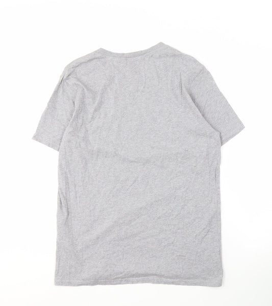 Levi's Men's Grey Graphic Print T-Shirt L