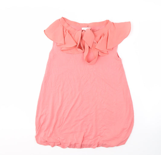 Mamas & Papas Pink Sleeveless Dress Women 10-12