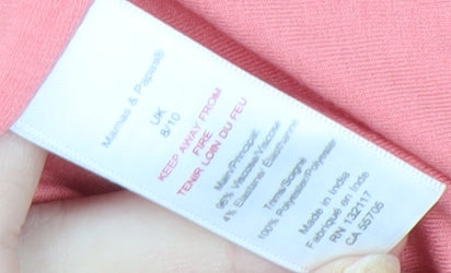 Mamas & Papas Pink Sleeveless Dress Women 10-12