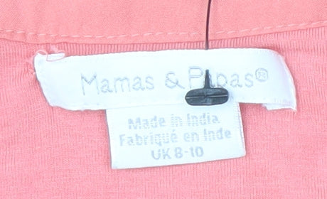 Mamas & Papas Pink Sleeveless Dress Women 10-12