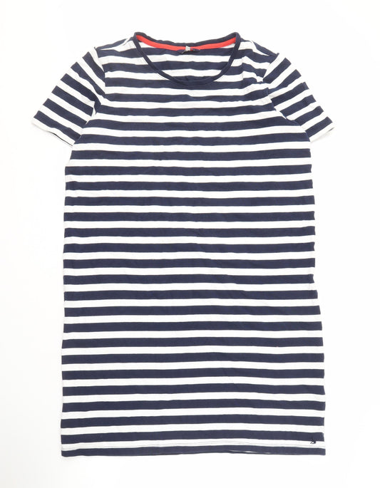 Joules Women's Blue Striped Dress Size 14