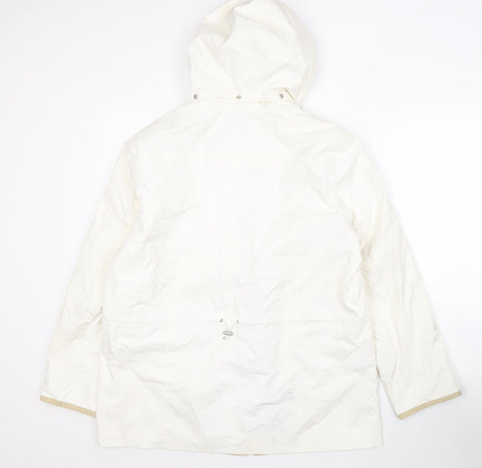 Aquatex by Rowlands White Women's Parka Coat Size 16