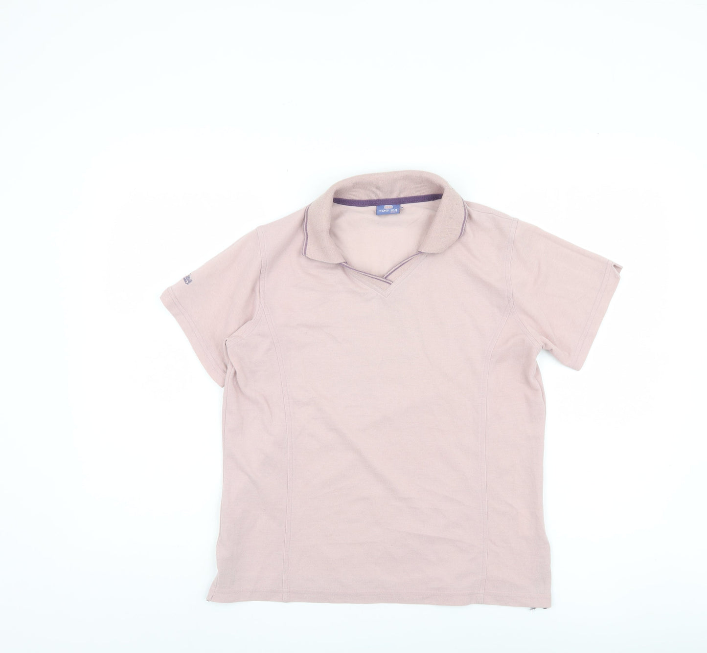 TOG 24 Women's Pink Polo Shirt - Size S
