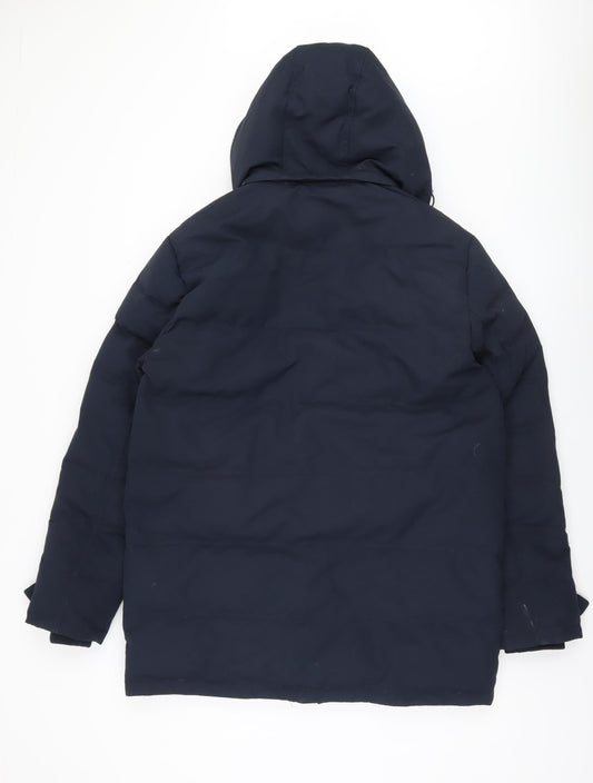 TOG TWENTY FOUR Men's Blue Puffer Jacket M