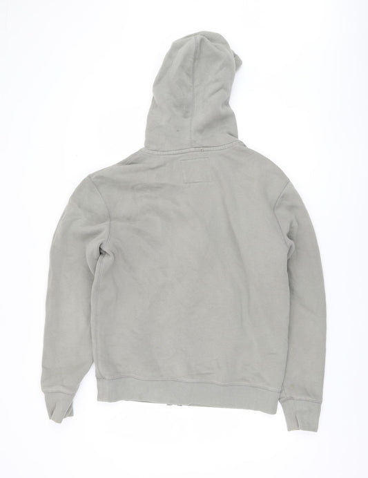 Jack Wills Grey Full Zip Hoodie - Men's S