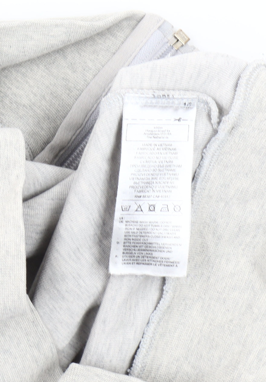 Adidas Women's Grey Basic Jacket 2XS