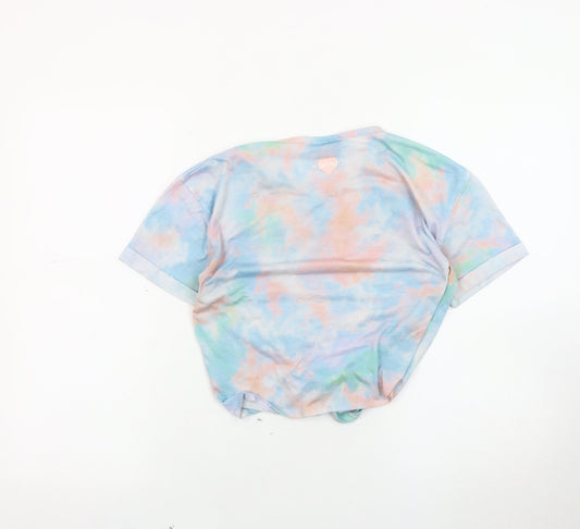 McKenzie Girls Multicoloured Tie Dye Cropped T-Shirt 13-15 Years