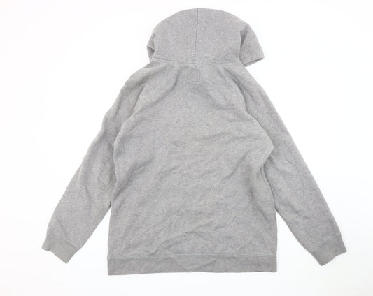 Jack Wills Women's Grey Pullover Hoodie, Size 14