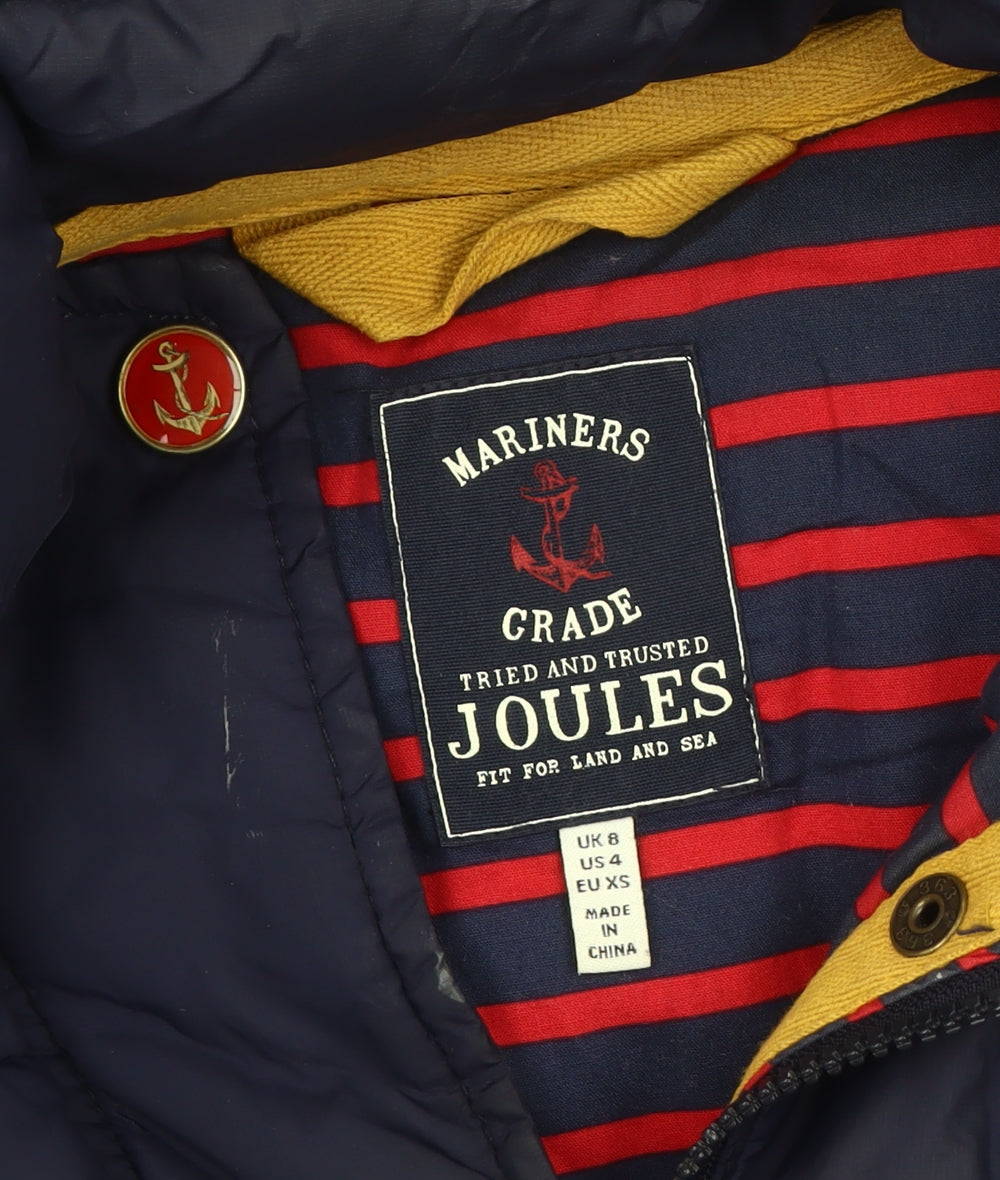 Joules Women's Navy Waistcoat Size 8 - Marine Theme