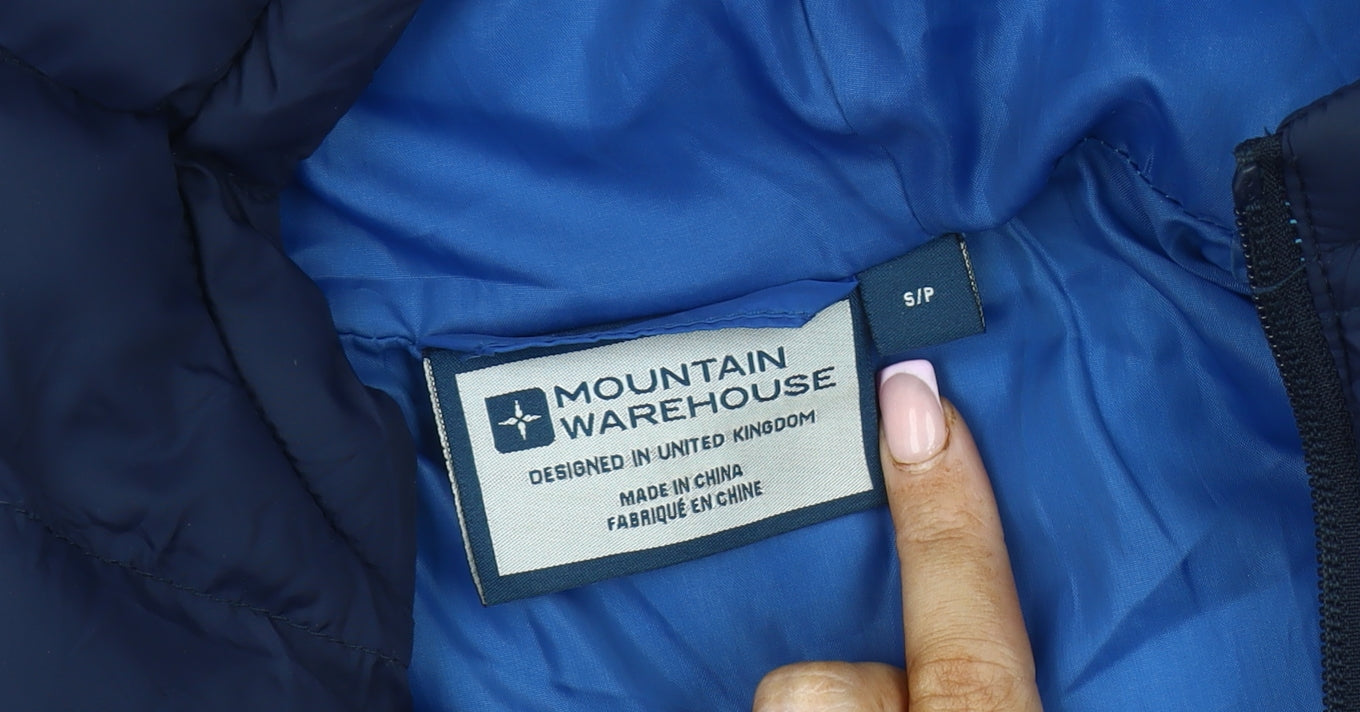 Mountain Warehouse Men's Blue Puffer Jacket S