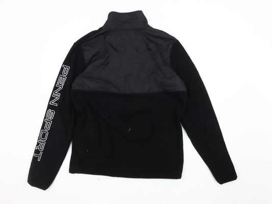 Penn Men's Black Pullover Sweatshirt, Size M, Fleece