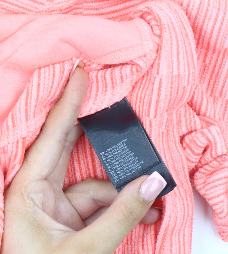 The North Face Women's Pink XL Casual Hooded Jacket