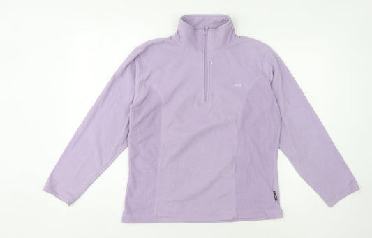 Trespass Women's Purple Fleece Sweatshirt M
