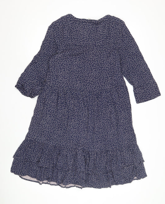 Boden Women's Blue A-Line Dress Size 14