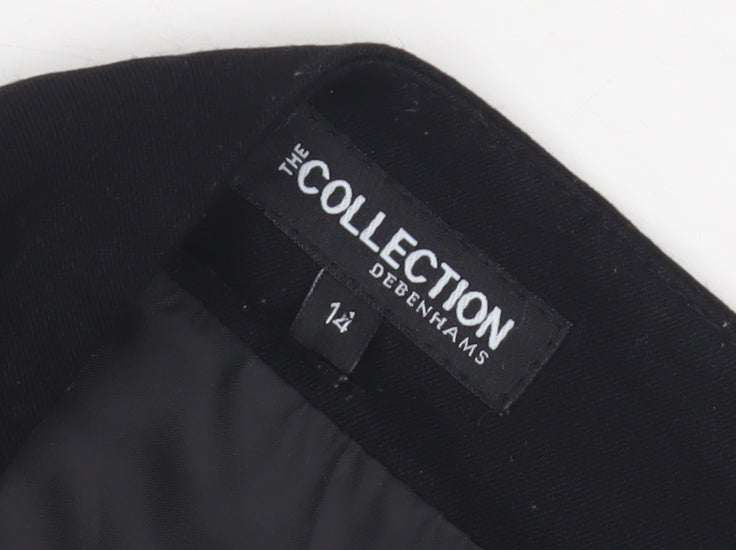 Debenhams Women's Grey Pencil Skirt Size 14