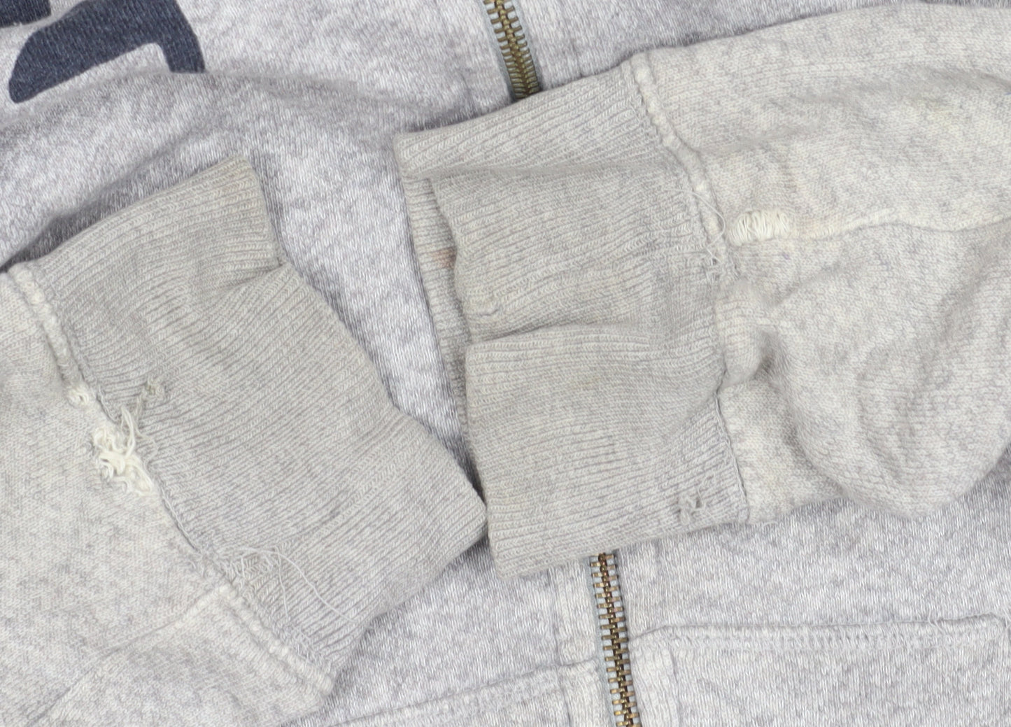 Jack Wills Grey Full Zip Hoodie Women's Size 12