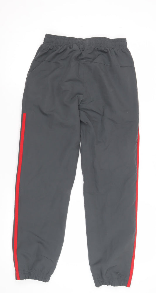 Adidas Boys Grey Track Pants 11-12 Years