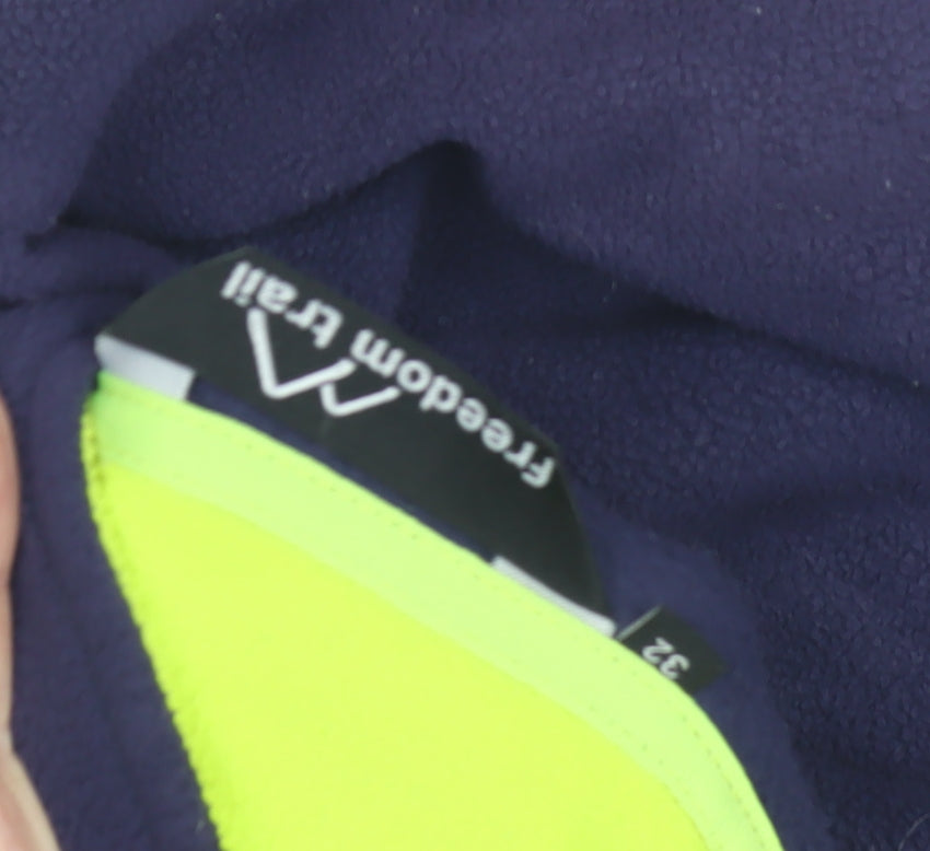 Freedom Trail Boys Purple Fleece Jacket, Size 32, Lightweight