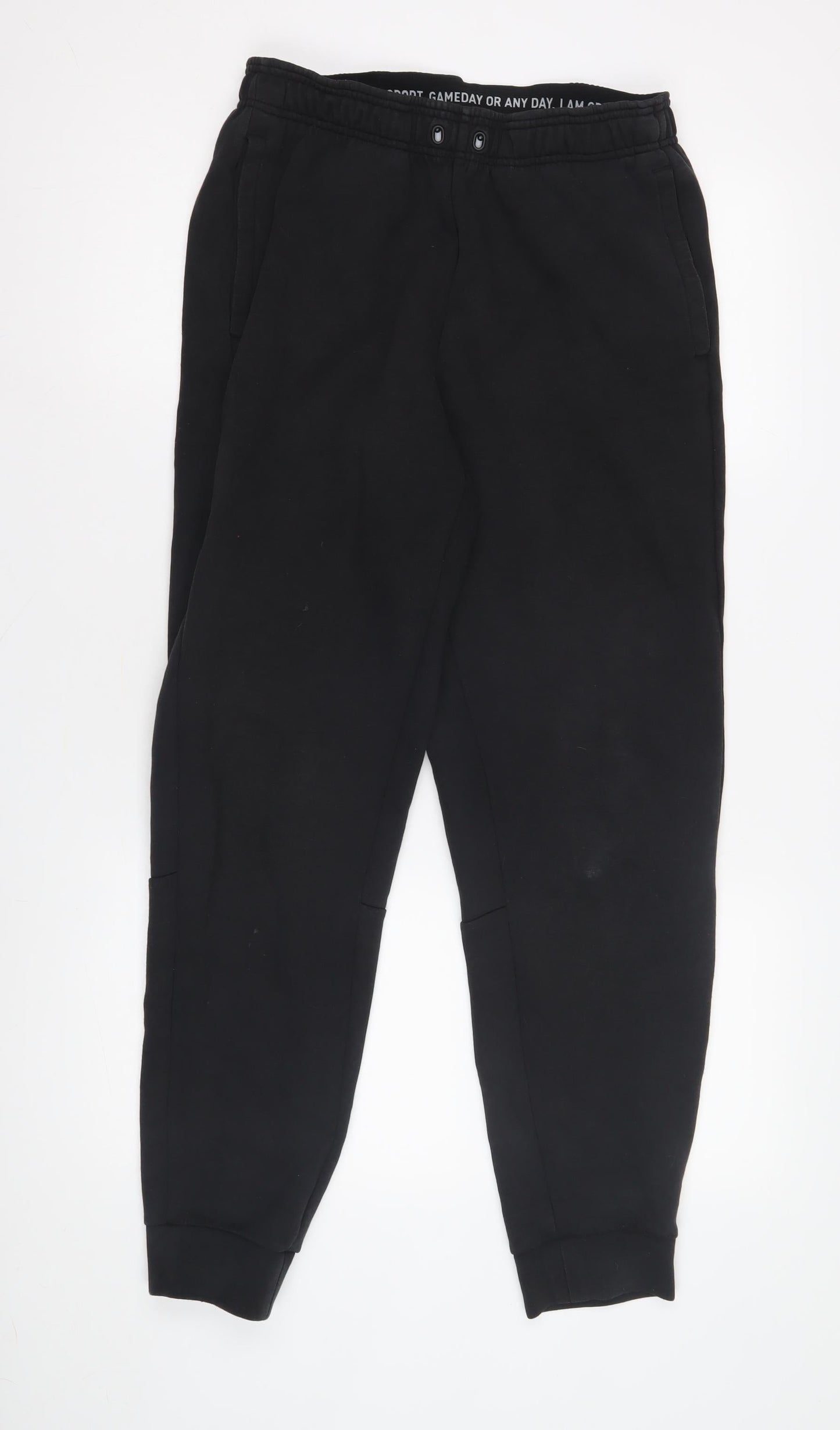 Adidas Men's Black Jogger Trousers - Size M
