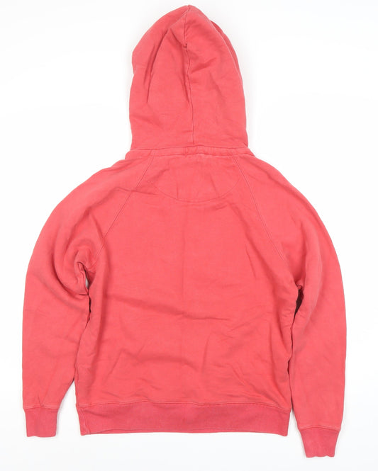 Jack Wills Women's Pink Hoodie, Size 6, Relaxed Fit