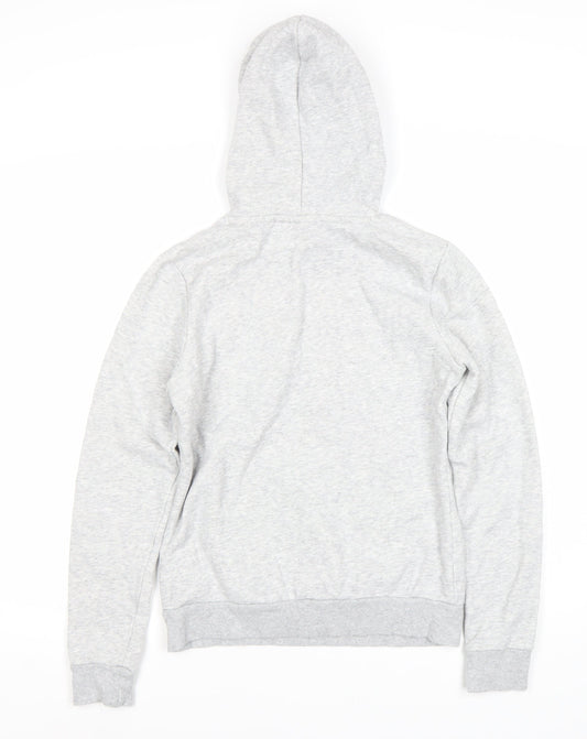 Puma Unisex Grey Pullover Hoodie Size 10