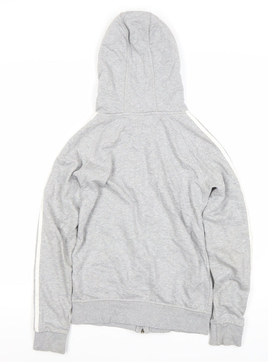 Adidas Grey XS Unisex Full Zip Hoodie