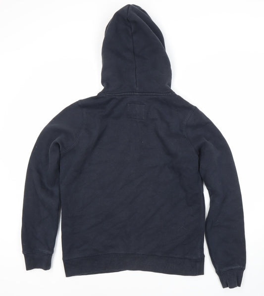 Jack Wills Women's Black Pullover Hoodie Size 10