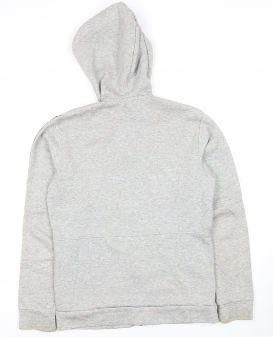 Adidas Men's Grey Full Zip Hoodie XS